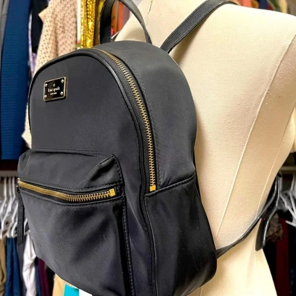Kate Spade New York Black Nylon Bradley Wilson Backpack  display picture 3
